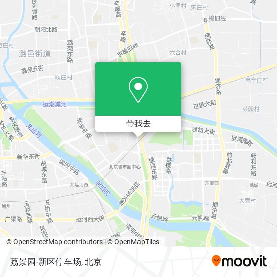 荔景园-新区停车场地图