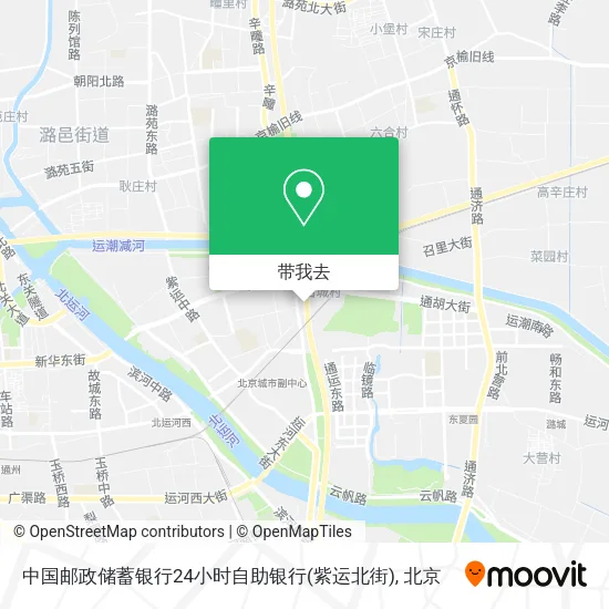 中国邮政储蓄银行24小时自助银行(紫运北街)地图