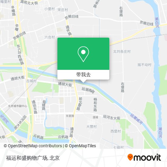 福运和盛购物广场地图