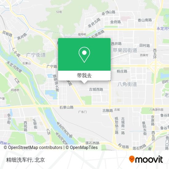 精细洗车行地图