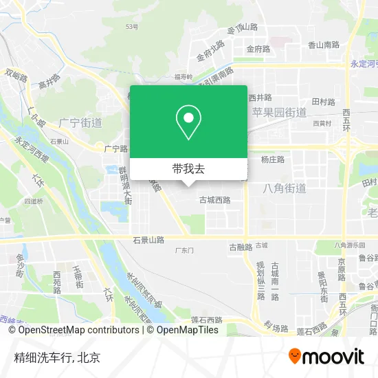精细洗车行地图
