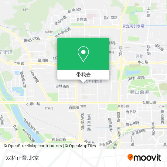 双桥正骨地图