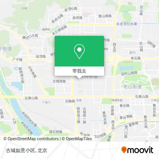 古城如意小区地图