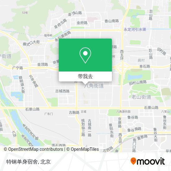 特钢单身宿舍地图