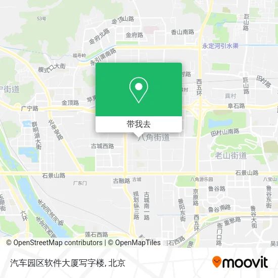 汽车园区软件大厦写字楼地图