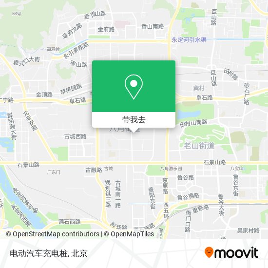 电动汽车充电桩地图