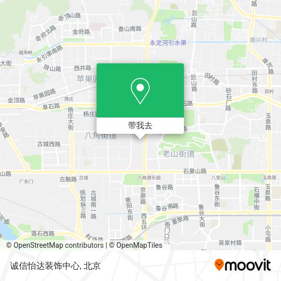 诚信怡达装饰中心地图