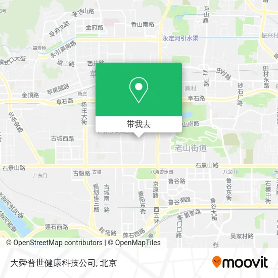 大舜普世健康科技公司地图