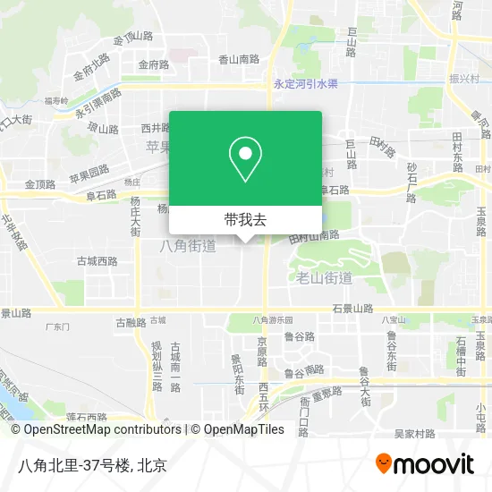 八角北里-37号楼地图
