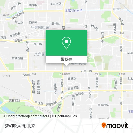 梦幻欧风街地图