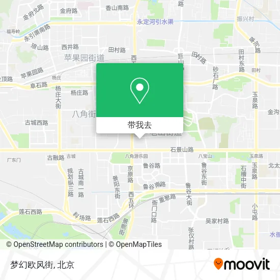 梦幻欧风街地图