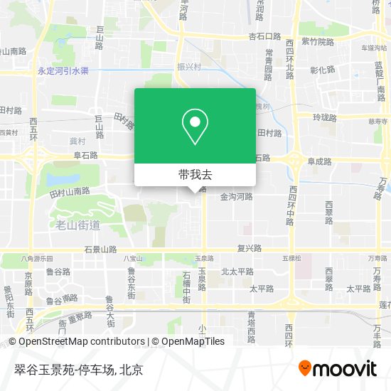 翠谷玉景苑-停车场地图