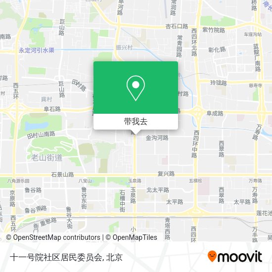 十一号院社区居民委员会地图