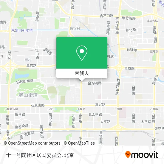 十一号院社区居民委员会地图