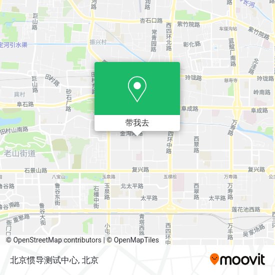 北京惯导测试中心地图