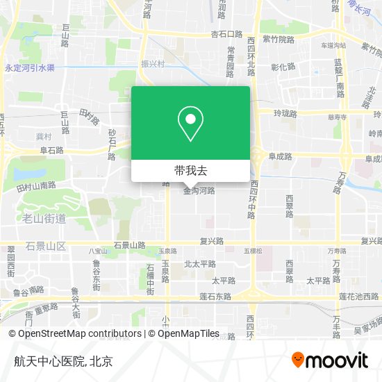 航天中心医院地图