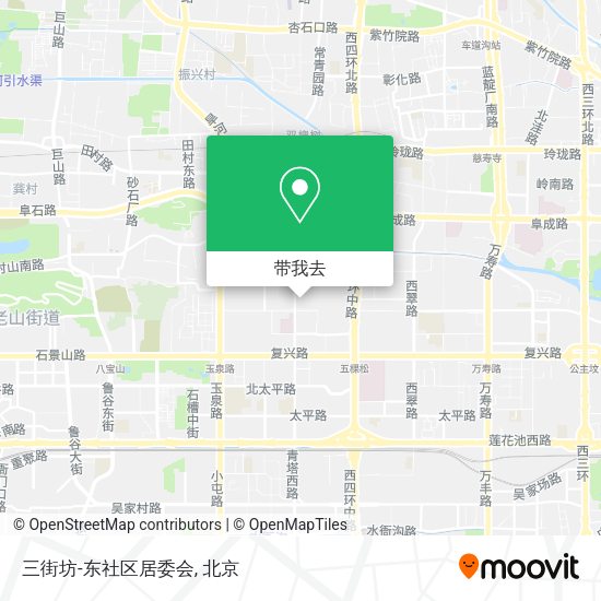 三街坊-东社区居委会地图