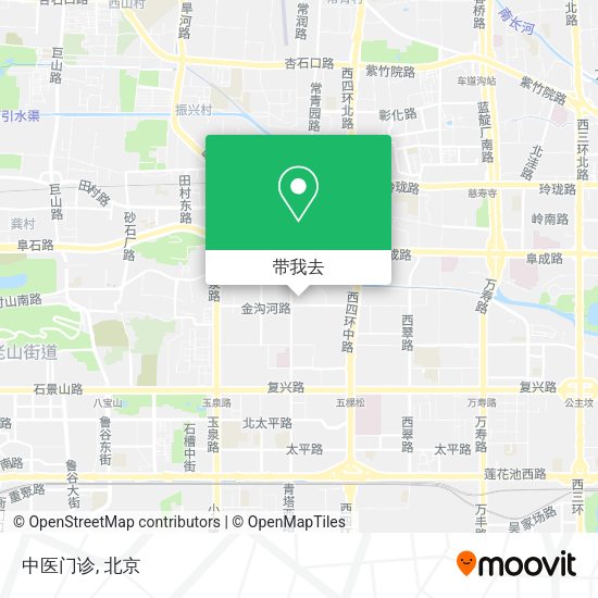 中医门诊地图