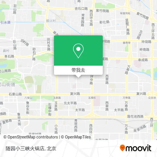 随园小三峡火锅店地图