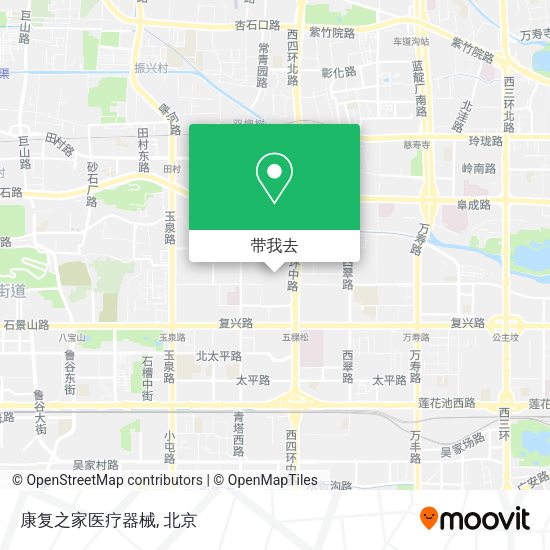 康复之家医疗器械地图
