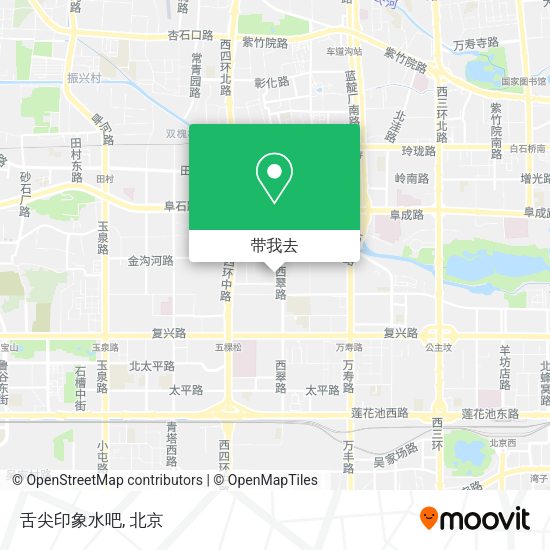 舌尖印象水吧地图