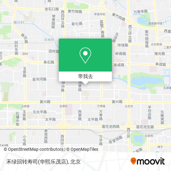 禾绿回转寿司(华熙乐茂店)地图