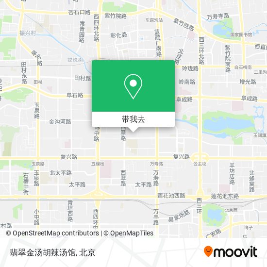 翡翠金汤胡辣汤馆地图