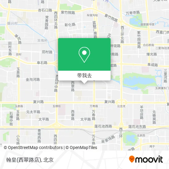 翰皇(西翠路店)地图