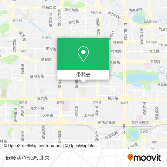 欧唛活鱼现烤地图