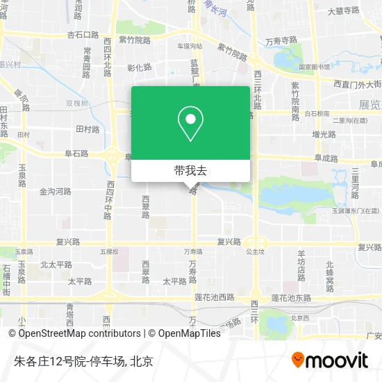 朱各庄12号院-停车场地图