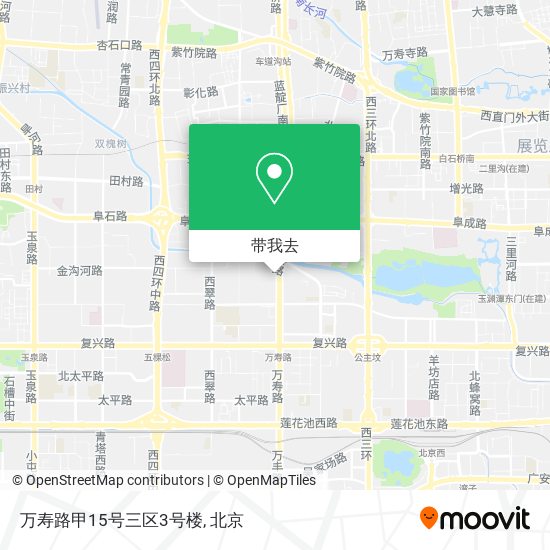 万寿路甲15号三区3号楼地图