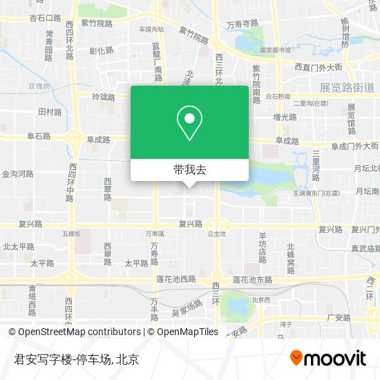君安写字楼-停车场地图