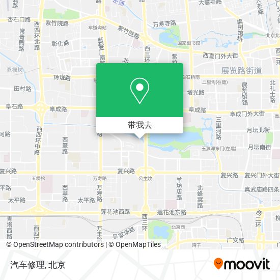 汽车修理地图