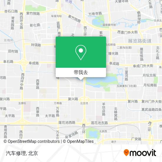 汽车修理地图