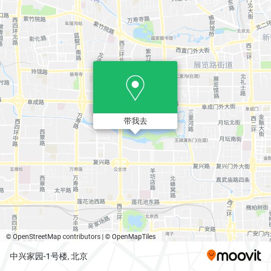 中兴家园-1号楼地图