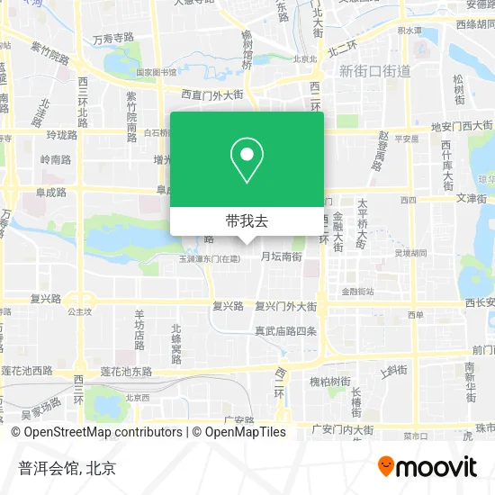 普洱会馆地图