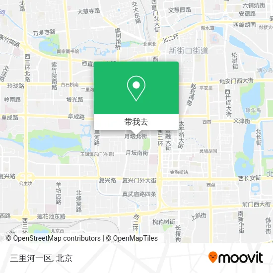 三里河一区地图