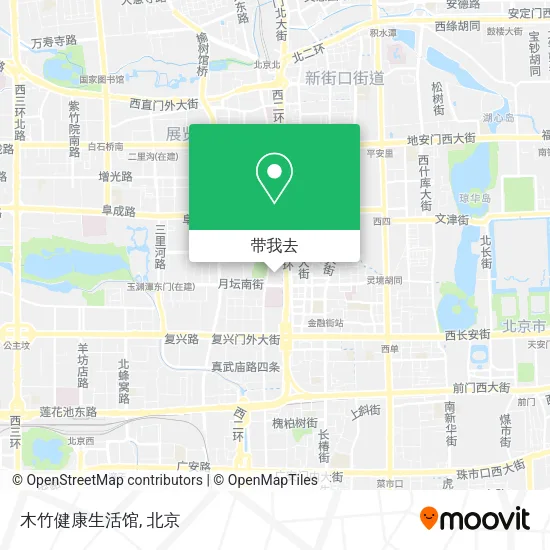 木竹健康生活馆地图