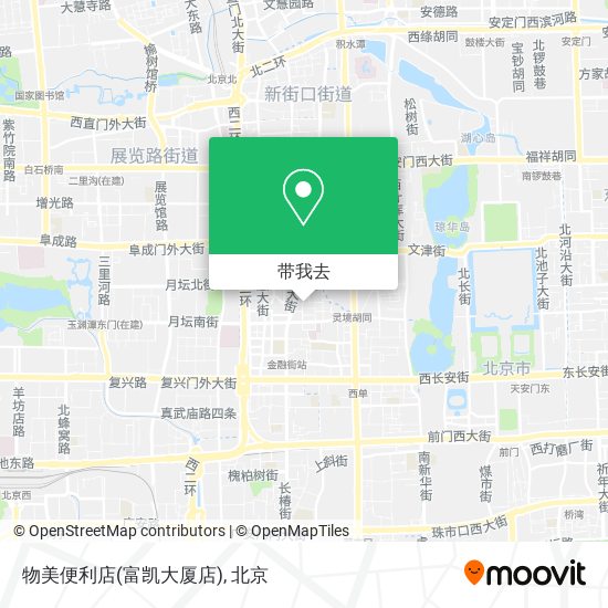 物美便利店(富凯大厦店)地图
