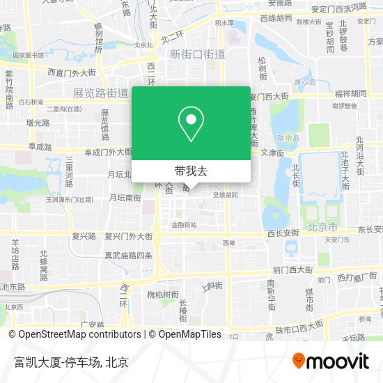 富凯大厦-停车场地图