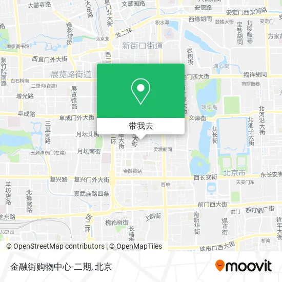 金融街购物中心-二期地图