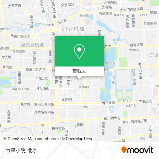 竹里小院地图