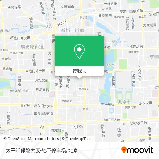 太平洋保险大厦-地下停车场地图