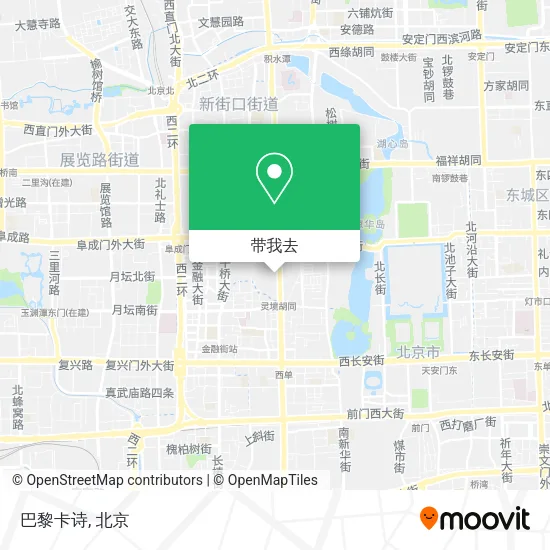 巴黎卡诗地图