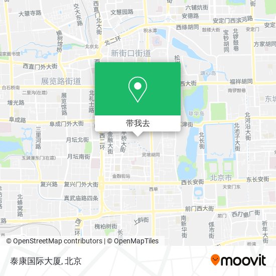 泰康国际大厦地图