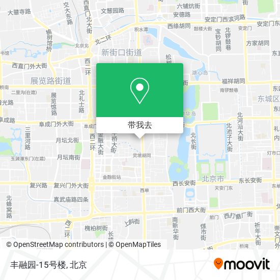 丰融园-15号楼地图
