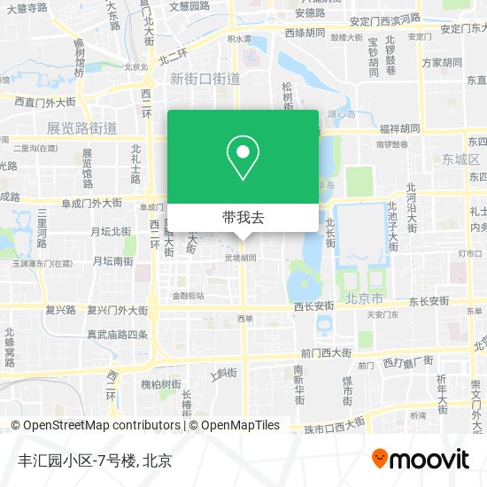丰汇园小区-7号楼地图