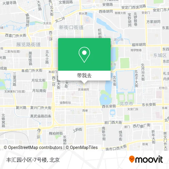 丰汇园小区-7号楼地图