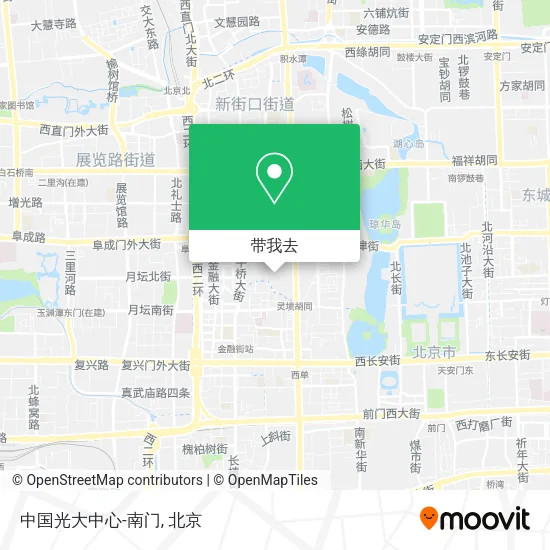 中国光大中心-南门地图