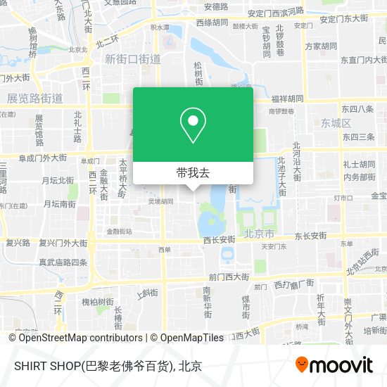 SHIRT SHOP(巴黎老佛爷百货)地图
